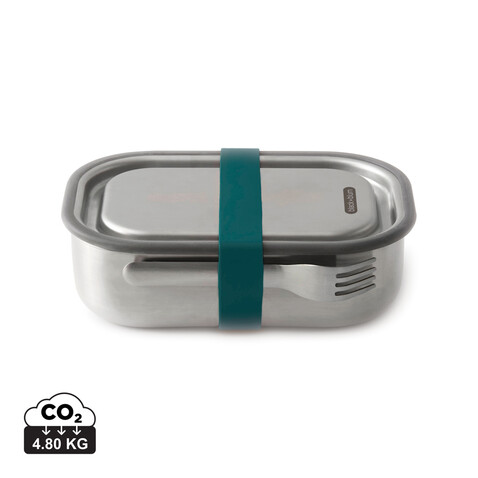 Black+Blum Stainless Steel Lunch Box groß turkis bedrucken, Art.-Nr. P439.0033 Black+Blum Stainless Steel Lunch Box groß turkis bedrucken, Art.-Nr. P439.0033