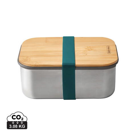 Black+Blum Stainless Steel Sandwich Box groß turkis bedrucken, Art.-Nr. P439.0133 Black+Blum Stainless Steel Sandwich Box groß turkis bedrucken, Art.-Nr. P439.0133