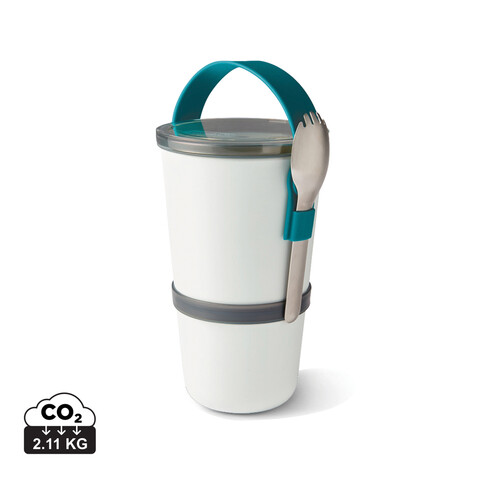 Black+Blum Lunch Pot Original turkis bedrucken, Art.-Nr. P439.0333 Black+Blum Lunch Pot Original turkis bedrucken, Art.-Nr. P439.0333