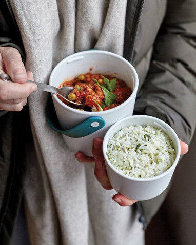 Black+Blum Lunch Pot Original turkis bedrucken, Art.-Nr. P439.0333 Black+Blum Lunch Pot Original turkis bedrucken, Art.-Nr. P439.0333