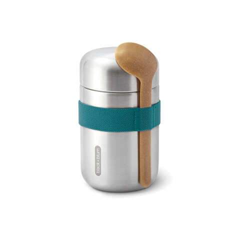 Black+Blum Food Flask 400ml turkis bedrucken, Art.-Nr. P439.0533 Black+Blum Food Flask 400ml turkis bedrucken, Art.-Nr. P439.0533