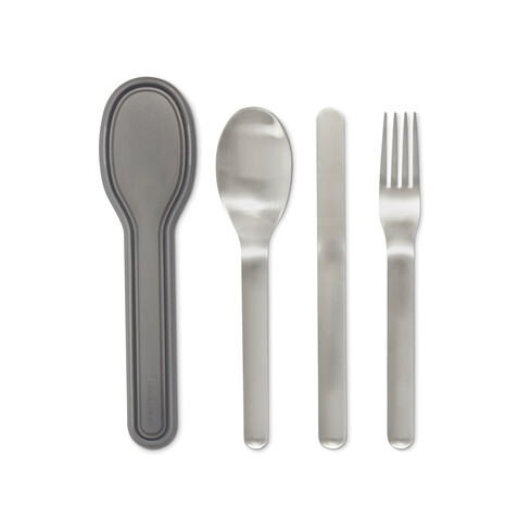 Black+Blum Besteck-Set silber bedrucken, Art.-Nr. P439.0702 Black+Blum Besteck-Set silber bedrucken, Art.-Nr. P439.0702