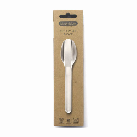 Black+Blum Besteck-Set silber bedrucken, Art.-Nr. P439.0702 Black+Blum Besteck-Set silber bedrucken, Art.-Nr. P439.0702