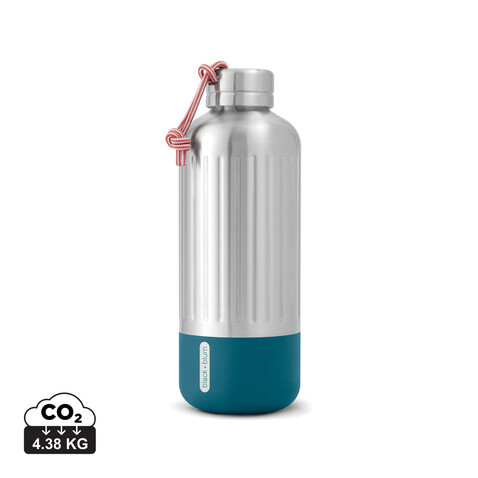 Black+Blum Explorer isolierte Wasserflasche groß, 850ml turkis bedrucken, Art.-Nr. P439.1333 Black+Blum Explorer isolierte Wasserflasche groß, 850ml turkis bedrucken, Art.-Nr. P439.1333