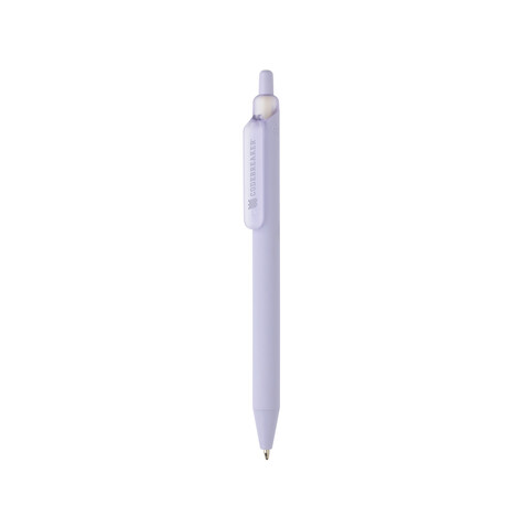 Tide Smooth Touch Stift aus GRS zertifiziert recyceltem ABS lila bedrucken, Art.-Nr. P611.3430 Tide Smooth Touch Stift aus GRS zertifiziert recyceltem ABS lila bedrucken, Art.-Nr. P611.3430