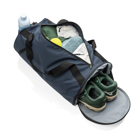 Aware™ RPET True Sporttasche navy blau bedrucken, Art.-Nr. P707.2525 Aware™ RPET True Sporttasche navy blau bedrucken, Art.-Nr. P707.2525
