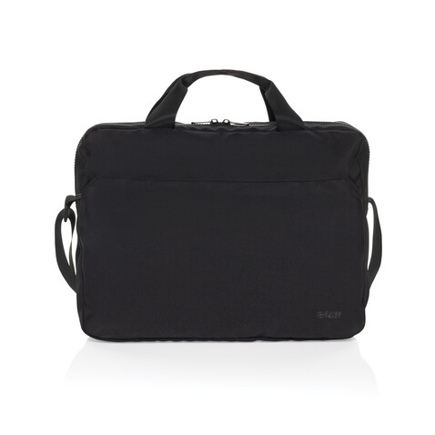 Swiss Peak Aware™ RPET Essential 15.6" Laptop Tasche schwarz bedrucken, Art.-Nr. P732.2301 Swiss Peak Aware™ RPET Essential 15.6" Laptop Tasche schwarz bedrucken, Art.-Nr. P732.2301
