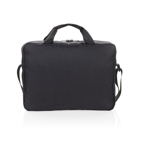 Swiss Peak Aware™ RPET Essential 15.6" Laptop Tasche schwarz bedrucken, Art.-Nr. P732.2301 Swiss Peak Aware™ RPET Essential 15.6" Laptop Tasche schwarz bedrucken, Art.-Nr. P732.2301