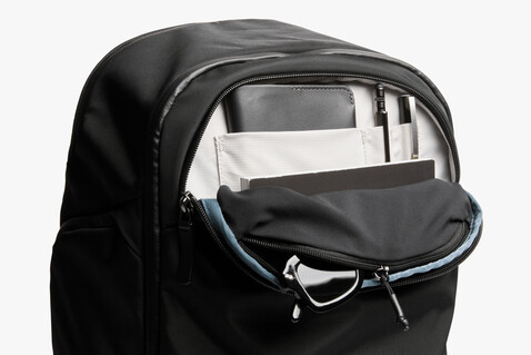 Bellroy Transit Rucksack schwarz bedrucken, Art.-Nr. P763.3201
