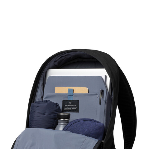 Bellroy Classic Rucksack schwarz bedrucken, Art.-Nr. P763.3301 Bellroy Classic Rucksack schwarz bedrucken, Art.-Nr. P763.3301