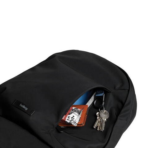 Bellroy Classic Rucksack schwarz bedrucken, Art.-Nr. P763.3301 Bellroy Classic Rucksack schwarz bedrucken, Art.-Nr. P763.3301