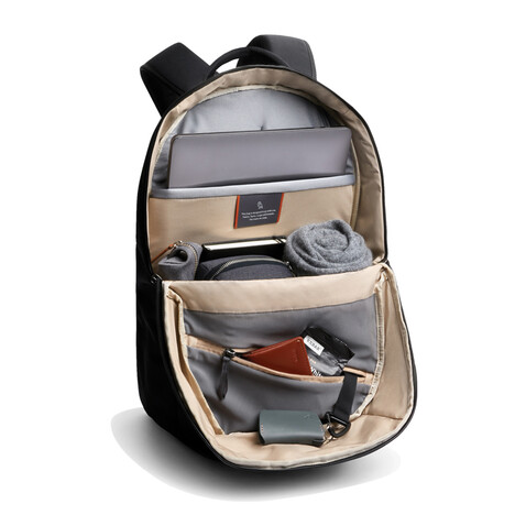 Bellroy Via Rucksack schwarz bedrucken, Art.-Nr. P763.3501