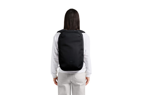 Bellroy Via Rucksack schwarz bedrucken, Art.-Nr. P763.3501