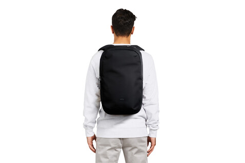 Bellroy Via Rucksack schwarz bedrucken, Art.-Nr. P763.3501