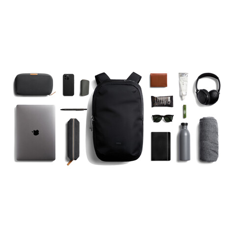 Bellroy Via Rucksack schwarz bedrucken, Art.-Nr. P763.3501