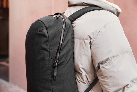 Bellroy Via Rucksack schwarz bedrucken, Art.-Nr. P763.3501