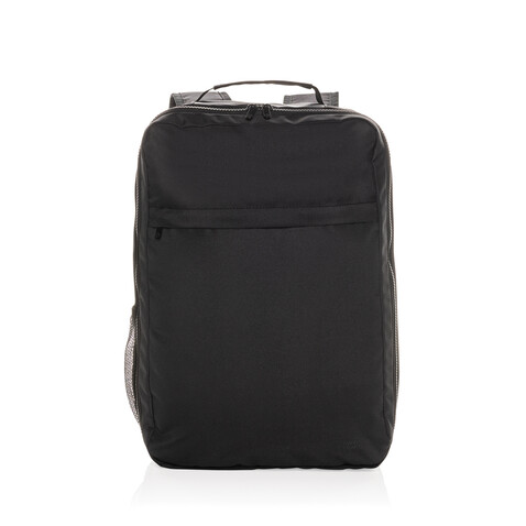 Swiss Peak Aware™ RPET Essential 15.6" Laptop-Rucksack schwarz bedrucken, Art.-Nr. P763.4301 Swiss Peak Aware™ RPET Essential 15.6" Laptop-Rucksack schwarz bedrucken, Art.-Nr. P763.4301