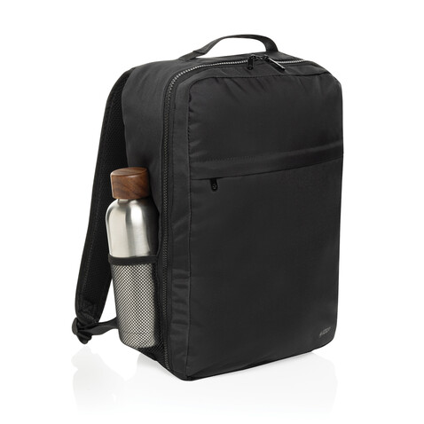 Swiss Peak Aware™ RPET Essential 15.6" Laptop-Rucksack schwarz bedrucken, Art.-Nr. P763.4301 Swiss Peak Aware™ RPET Essential 15.6" Laptop-Rucksack schwarz bedrucken, Art.-Nr. P763.4301