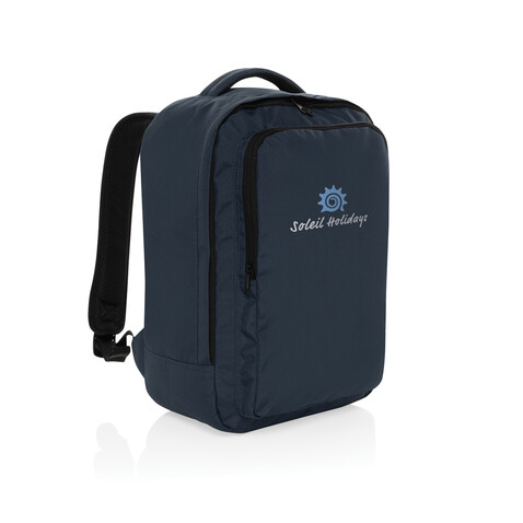 Ace Aware™ RPET Free On Board travel pack navy blau bedrucken, Art.-Nr. P763.4525 Ace Aware™ RPET Free On Board travel pack navy blau bedrucken, Art.-Nr. P763.4525