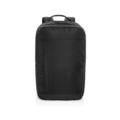 Swiss Peak Aware™ Edin 100% RPET 15,6" Laptop Rucksack schwarz bedrucken, Art.-Nr. P763.4801 Swiss Peak Aware™ Edin 100% RPET 15,6" Laptop Rucksack schwarz bedrucken, Art.-Nr. P763.4801