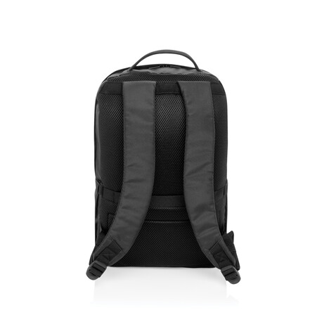 Swiss Peak Aware™ Edin 100% RPET 15,6" Laptop Rucksack schwarz bedrucken, Art.-Nr. P763.4801 Swiss Peak Aware™ Edin 100% RPET 15,6" Laptop Rucksack schwarz bedrucken, Art.-Nr. P763.4801
