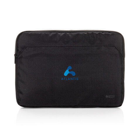 Swiss Peak Aware™ RPET Essential 15.6" Laptop Sleeve schwarz bedrucken, Art.-Nr. P788.1601 Swiss Peak Aware™ RPET Essential 15.6" Laptop Sleeve schwarz bedrucken, Art.-Nr. P788.1601