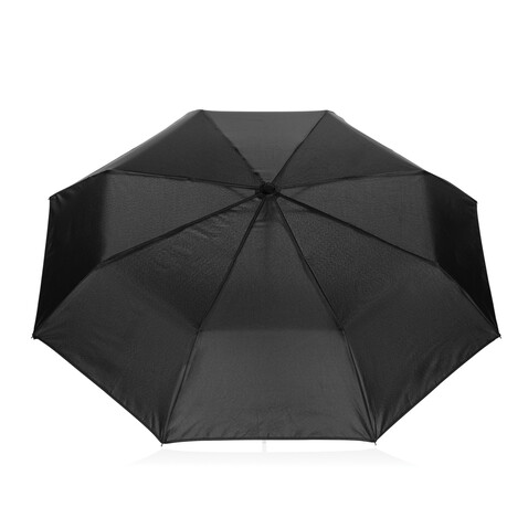 Swiss Peak Vito Aware™ RPET 21" Schirm mit auto open/close schwarz bedrucken, Art.-Nr. P850.7301