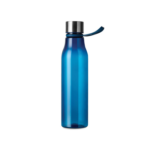 VINGA Lean 800ml RCS RPET Wasserflasche navy blau bedrucken, Art.-Nr. V4330525 VINGA Lean 800ml RCS RPET Wasserflasche navy blau bedrucken, Art.-Nr. V4330525