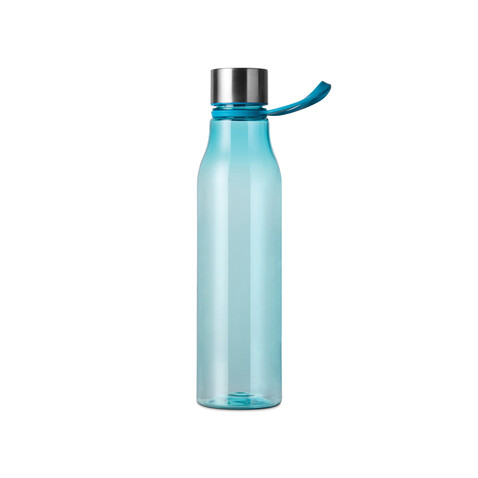 VINGA Lean 800ml RCS RPET Wasserflasche blau bedrucken, Art.-Nr. V4330505