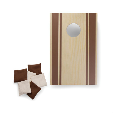 VINGA Cornhole Spiel braun bedrucken, Art.-Nr. V4532009 VINGA Cornhole Spiel braun bedrucken, Art.-Nr. V4532009