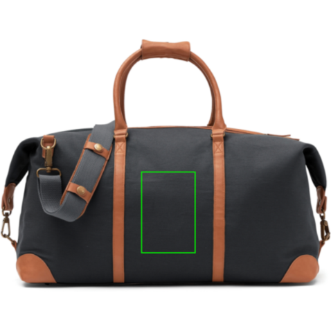 VINGA Sloane Wochenendtasche aus RCS rPET grau bedrucken, Art.-Nr. 560105 VINGA Sloane Wochenendtasche aus RCS rPET grau bedrucken, Art.-Nr. 560105