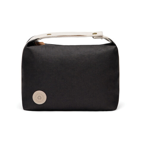 VINGA Sortino RCS Kosmetiktasche schwarz bedrucken, Art.-Nr. V7030201