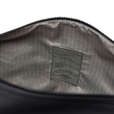 VINGA Baltimore RCS 24h Wochenendtasche schwarz bedrucken, Art.-Nr. V7070301