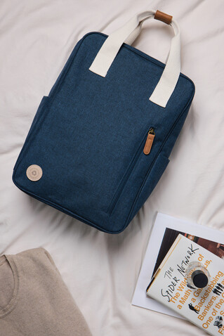 VINGA Sortino RCS Rucksack blau bedrucken, Art.-Nr. V7600105 VINGA Sortino RCS Rucksack blau bedrucken, Art.-Nr. V7600105