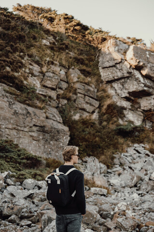 VINGA Sortino RCS Rucksack schwarz bedrucken, Art.-Nr. V7600101 VINGA Sortino RCS Rucksack schwarz bedrucken, Art.-Nr. V7600101