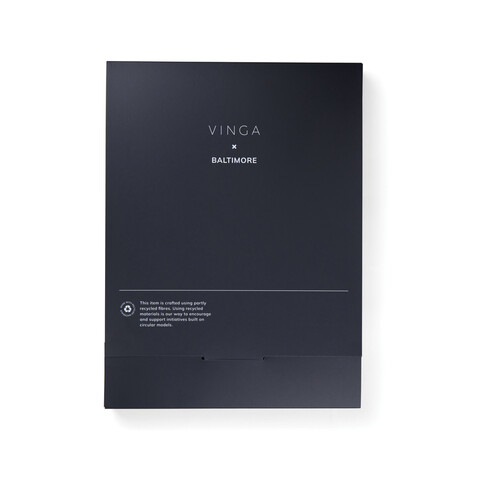 VINGA Baltimore RCS A4 Portfolio navy blau bedrucken, Art.-Nr. V7720125 VINGA Baltimore RCS A4 Portfolio navy blau bedrucken, Art.-Nr. V7720125