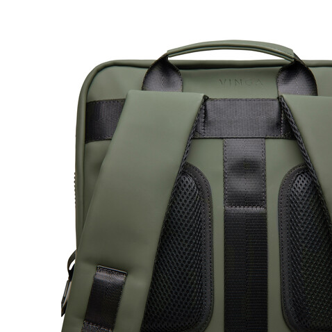 VINGA Baltimore RCS Abenteuer-Rucksack grün bedrucken, Art.-Nr. V7750107