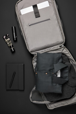 VINGA Baltimore RCS Abenteuer-Rucksack schwarz bedrucken, Art.-Nr. V7750101 VINGA Baltimore RCS Abenteuer-Rucksack schwarz bedrucken, Art.-Nr. V7750101