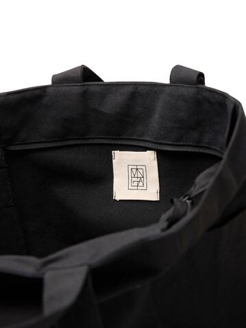VINGA Hilo AWARE™ Tasche mit Reißverschluss aus rec. Canvas schwarz bedrucken, Art.-Nr. V7620501 VINGA Hilo AWARE™ Tasche mit Reißverschluss aus rec. Canvas schwarz bedrucken, Art.-Nr. V7620501