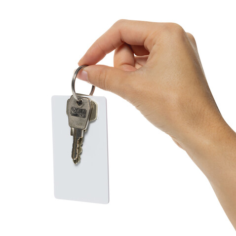 Findit RCS rABS wiederaufladbare Ultra-Thin Tracker-Karte weiß bedrucken, Art.-Nr. P301.5803