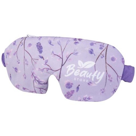 Luna Sublimation Augenmaske mit Lavendelfüllung, weiss bedrucken, Art.-Nr. 1PL06601 Luna Sublimation Augenmaske mit Lavendelfüllung, weiss bedrucken, Art.-Nr. 1PL06601