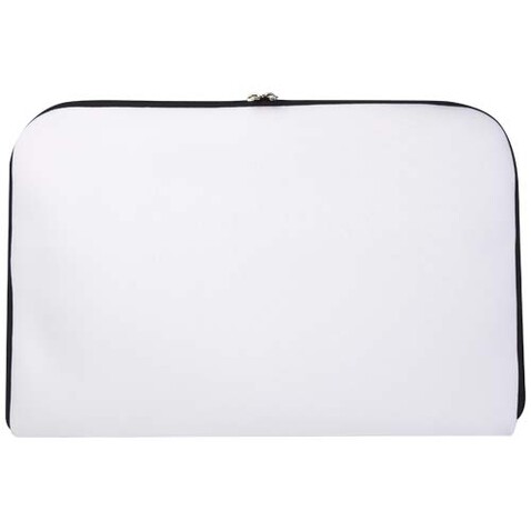 Mila 17" Laptophülle Sublimation, weiss, weiss bedrucken, Art.-Nr. 1PL07701