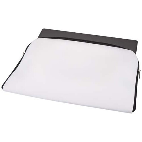 Mila 17" Laptophülle Sublimation, weiss, weiss bedrucken, Art.-Nr. 1PL07701