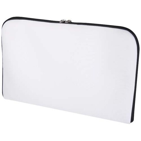 Mila 17" Laptophülle Sublimation, weiss, weiss bedrucken, Art.-Nr. 1PL07701