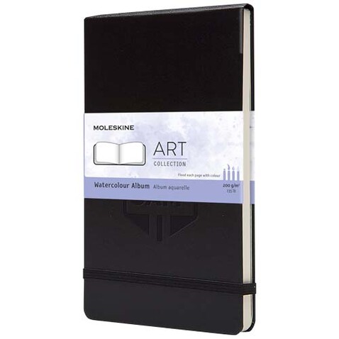 Moleskine Large Art Aquarellbuch, schwarz bedrucken, Art.-Nr. 10795490 Moleskine Large Art Aquarellbuch, schwarz bedrucken, Art.-Nr. 10795490