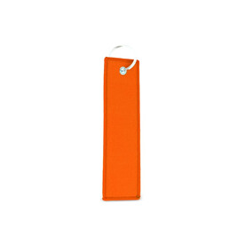 Kofferanhänger mit Schlüsselring - Orange bedrucken, Art.-Nr. LT99645-N0026