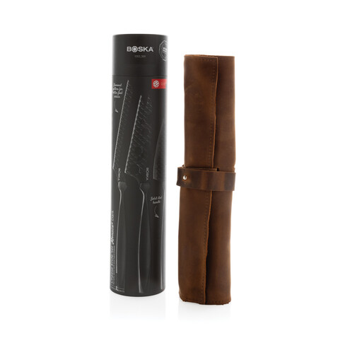 BOSKA Käsemesserset Monaco+ Black schwarz bedrucken, Art.-Nr. RB307089
