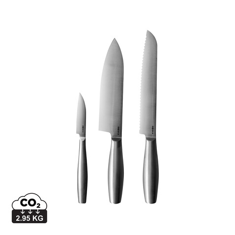 BOSKA Küchenmesser Copenhagen, 3er-Set Stahl bedrucken, Art.-Nr. RB357686 BOSKA Küchenmesser Copenhagen, 3er-Set Stahl bedrucken, Art.-Nr. RB357686