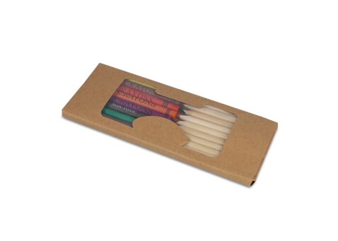 Malstifte und Buntstifte in Kraftbox - Natur bedrucken, Art.-Nr. LT91577-N0094 Malstifte und Buntstifte in Kraftbox - Natur bedrucken, Art.-Nr. LT91577-N0094