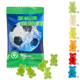 Unifarbene Premium-Bärchen, 15 g bedrucken, Art.-Nr. 110710011
